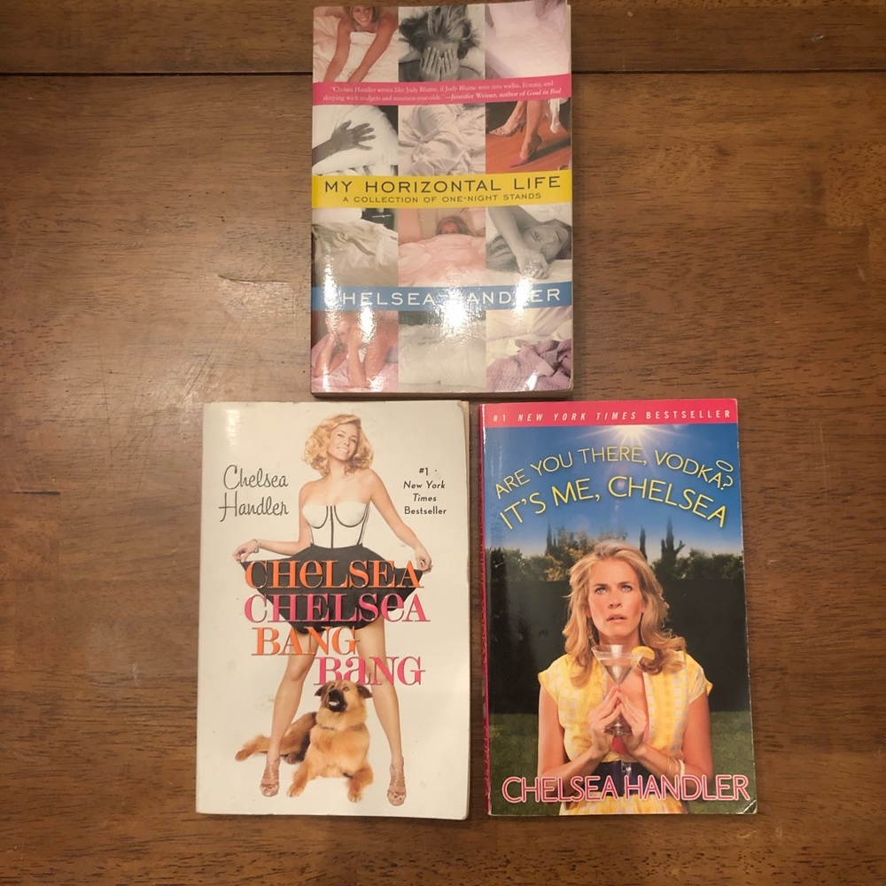 Chelsea Handler Books (set of 3)